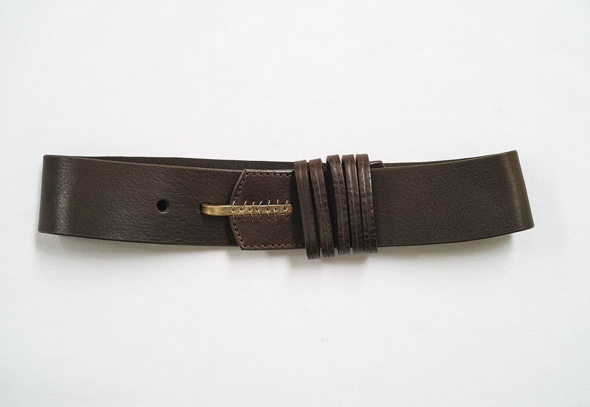 5 Loop Leather Belt Farah Johnny – Hook