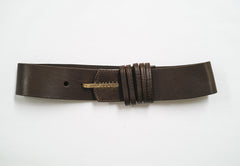 5 Loop Hook Leather Belt