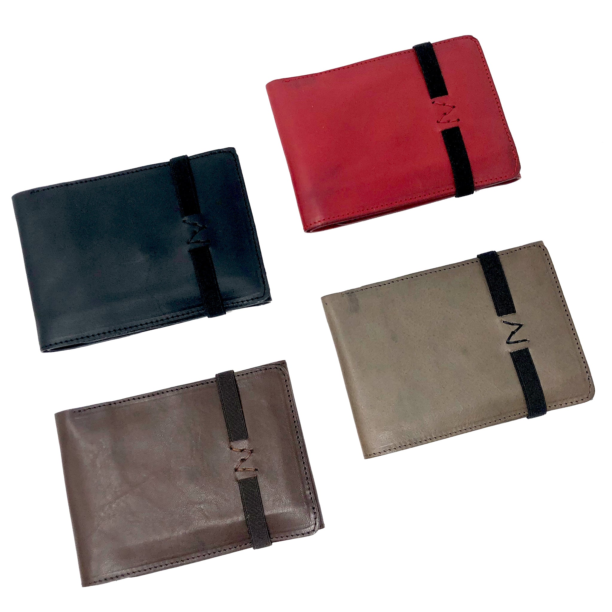 Tri Fold Elastic Wallet